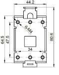 Скоба за SSR към 35mm DIN шина