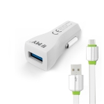 Зарядно устройство за кола EMY MY-110 5V 1A, Универсално, 1 x USB, С Micro USB кабел