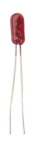 Лампа миниатюрна 12V червена, Стъкл.балон ф3x8mm