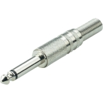 Жак моно 6.3mm мъжки метален F-070