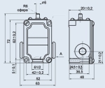 Краен изключвател ВПК 2110 У2 10A 500V AC / 220V DC
