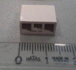 Копче за потенциометър плъзгач, сиво 14x7mm h17x3mm