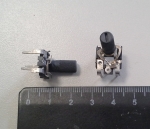 Ротационен превключвател 3 позиции, 4pin