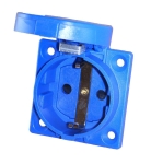 Контакт ШУКО за панелен монтаж 50x50 2P+T 220/250V