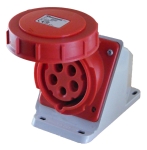 Контакт наклонен за монтаж на стена IP67 380V3P+T+N 16A