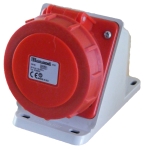 Контакт наклонен за монтаж на стена IP67 380V3P+T+N 16A