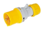 Щепсел за бързо монтиране IP44 110/130V 3P+T 32A-4h