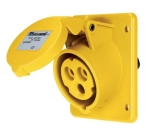 Контакт за панелен монтаж  IP44 110/130V 2P+T 32A-4h