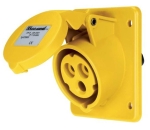 Контакт за панелен монтаж IP44 110/130V 3P+T 32A-4h