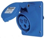 Контакт за панелен монтаж IP44 220/240V 3P+T 16A-9h