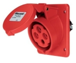 Контакт за панелен монтаж IP44 380/415V 3P+T 16A-6h