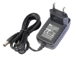 Импулсно захранване Ktec KSAA1200050W1EU 12V/0.5A с букса 2.1x5.5x12mm