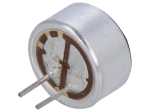 Микрофон мини ф9.7x5.2mm 2.2kohm 0.8mA 1.5-10V SNR 60dB