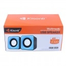 Тонколони, Kisonli, V310, 2x3W, USB
