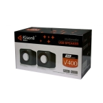 Тонколони Kisonli V400, 2x35W, USB