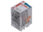Реле RELPOL 4PDT, бобина 220VDC