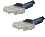 Захранващ кабел 1.4м. 3Х0.75кв.мм. 3pin Molex - 3pin Molex