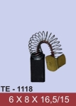 Четка за двигател TE1118 к-т 2бр.