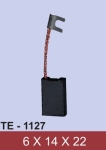 Четка за двигател TE1127 к-т 2бр.