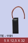 Четка за двигател TE1191 к-т 2бр.