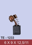 Четка за двигател TE1233 к-т 2бр