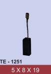 Четка за двигател TE1251 к-т 2бр.