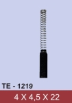 Четка за двигател TE1219 к-т 2бр.