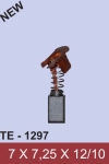 Четка за двигател TE1297 к-т 2бр.