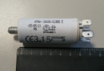 2D 3.15uF 470V работен кондензатор тип MKP с изводни пера