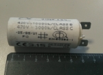 3C 3.15uF 470V работен кондензатор тип MKP с изводни пера