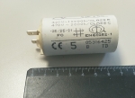 3C 5uF 470V работен кондензатор тип MKP с изводни пера