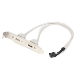 2-Port USB 2.0 Expansion Board Connection Cable