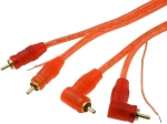 Кабел за усилвател 5m 4CARMEDIA RCA-HQ2.500/90