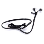 Слушалки с микрофон ZIP METAL Black, Handsfree