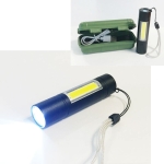 Светодиоден фенер 510 Mini 2 LEDS , Алуминиев корпус, компактен дизайн, черен