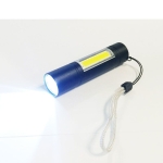 Светодиоден фенер 510 Mini 2 LEDS , Алуминиев корпус, компактен дизайн, черен
