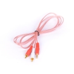 Аудио кабел Stereo Jack 3.5mm - 2RCA, HQ, високо качество, силиконова изолация, 3 метра