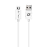 Мрежово зарядно устройство DeTech DE-28M, 5V/2.4A, 220V,1 x USB, С Micro USB кабел, 1.0m