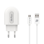 Мрежово зарядно устройство DeTech DE-28M, 5V/2.4A, 220V,1 x USB, С Micro USB кабел, 1.0m