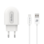 Мрежово зарядно устройство, DeTech, DE-28C, 5V/2.4A, 220V,1 x USB, С Type-C кабел, 1.0m