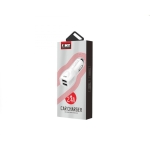EMY MY-112 зарядно за кола 2хUSB 5V 2.4A, с кабел USB Type-C