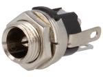 PC-G2.5 Гнездо за захранваща букса, панелен монтаж 5.5/2.5mm