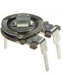 Тример потенциометър 470 ohm/0.25W хоризонтален монтаж