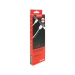 Кабел USB - micro USB 1m бял BEBIBOSS