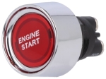 Старт бутон SPST-NO 50A/12VDC червен