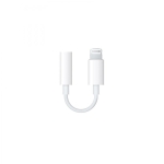 Преходник Lightning (iPhone 5/6/7) към 3,5mm, Bluetooh, Бял