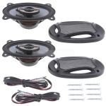 TS-A4673R Двулентови Авто Говорители Елипси 4x6 инча, 10x15 см, к-т 2 бр, 4 Ohm, 25W