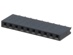 CONNFLY DS1023-1*10S21 Гнездо щифтово женско 10PIN (1x10) право 2.54mm THT