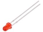 Светодиод FORYARD FYL-3014SRT1A LED 3mm червен 200mcd 30°