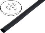 CB-HFT(2X) 12.7 Термосвиваем шлаух 2:1 ф12.7mm черен полиолефин -55°C - 125°C